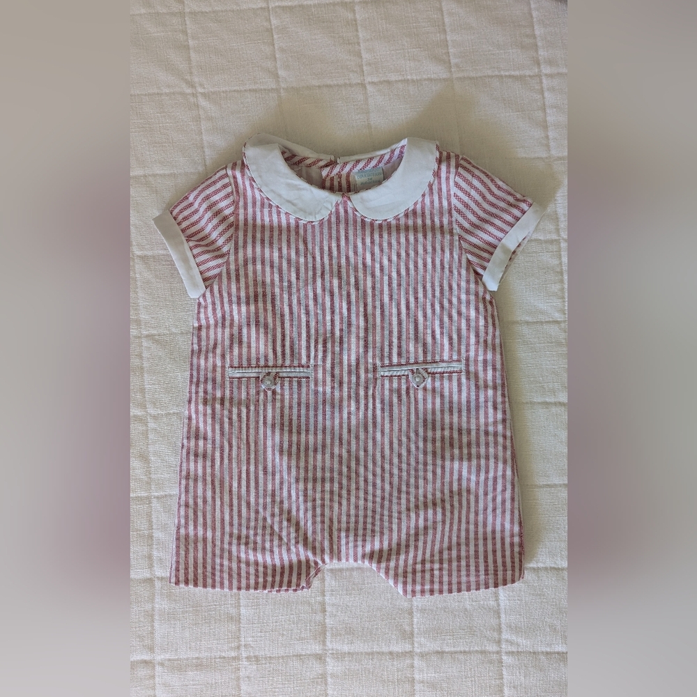 VGUC Edgehill Collection Cotton Romper | 3m